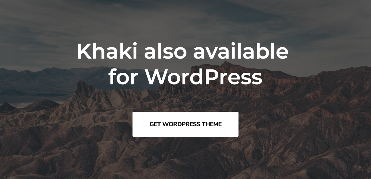 Khaki WordPress Theme