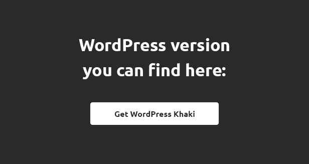 Khaki WordPress Theme