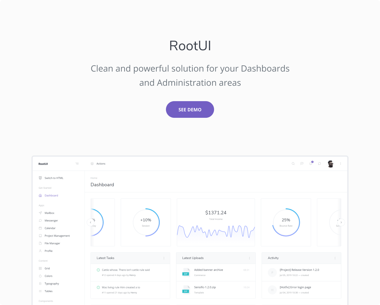 React Redux Admin