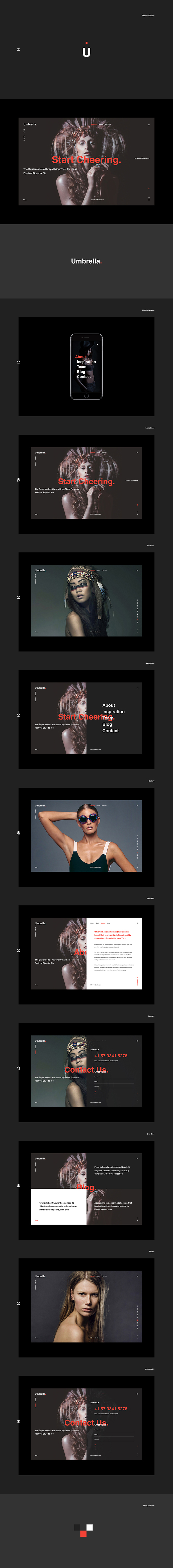 Umbrella – Photography HTML Template - 3